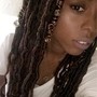 Small Individual Crochet Locs (bring your own)