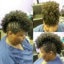 Natural hair trim