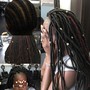 Medium Boho Knotless Braids