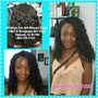 Braid down for weave, wig, or crochet styles