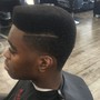 Edge up + facial trim