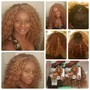 Crochet/wig braid down