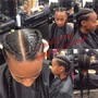 Men’s Design cornrows w/wash