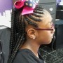 Kids Knotless Braids