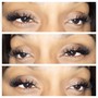 Mink lash clusters