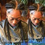 Small Box Braids/Twist with EXTENSIONS