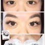 Full set classic  mink eyelash extensions