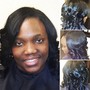 Comb / 2 Strand Twists/ Braid Out