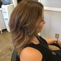 Root Color Touch Up + Cut