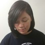 highlights AND HAIRCUT/TRIM (SHORT HAIR)