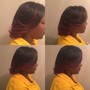 Retouch relaxer and  Semi Hair color