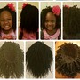 Kids Box Braids "9 &amp;and under"