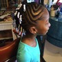 Small human hair Knotless