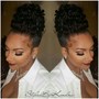 Ponytail/ updo