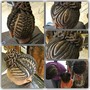 Natural hair Silk Wrap