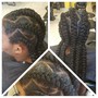 Kids braided style no weave