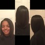 Cut  and style existing weave