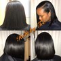 Silk Press (Natural Hair)