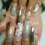 Press -on nails With stones