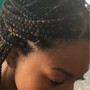 Medium Stitch  Feed-in Ponytail