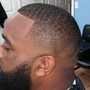 Hairline shape up plus beard