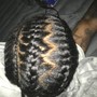 Feed in braids