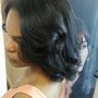 Roller Set Natural Hair