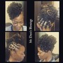 Cornrows/Braid Down (Natural Hair)