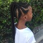 Small scalp braids