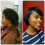 Relaxer /Haircut /Rinse