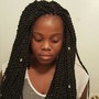 Medium soft Locs Extension Mid back length