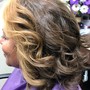 Root Color Touch Up, Flat Iron