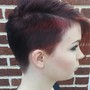 Womens hair cut