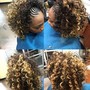 Sisterlocks retouch