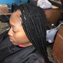 Small 4-6 braids (No Weave)