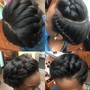 Basic updo