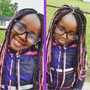 Small Feed-In x Box Braids