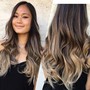 Half head balayage/ foilayage