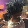 Pixie cut w/ relaxer (Deposit)