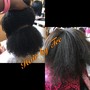 Silk Press (Natural Hair)