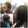 Senegalese twists braids