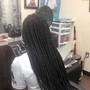 Senegalese twists braids