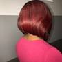 Silk Press and Moisture Red Ligtht Treatment