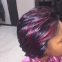 Silk Press and Moisture Red Ligtht Treatment