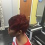 Silk Press and Moisture Red Ligtht Treatment