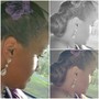 Crown braid with no hair added