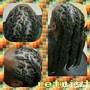 2. Locs/ retwist SHOULDER-MID BACK LENGTH