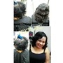 Shampoo style/relaxed hair