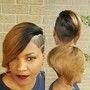 Relaxer touch up  (Short hair edges only)