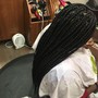 Frontal install w/ Individual Braids